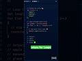 Loop Through Arrays with For Loops #JavaScript #CodingForBeginners #LearnToCode #WebDev #CodeShorts