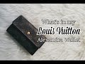 What&#39;s in My Wallet: A Review of Louis Vuitton Alexandra Wallet | Love Bella Vida