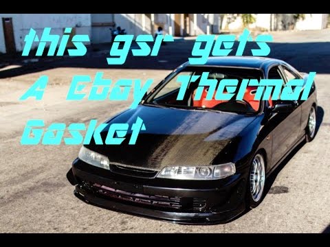 A GSR gets a thermal throttle body gasket