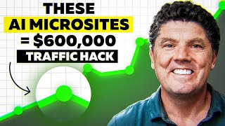 How To Get Website Traffic With These Simple AI Microsites ($600,000 TRAFFIC STRATEGY) screenshot 1