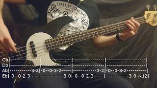 Gorillaz - Feel Good Inc. Bass Cover (Tabs) Resimi