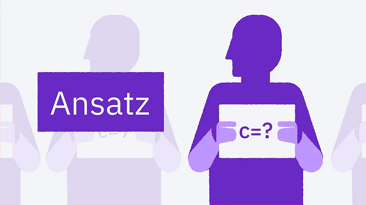 What is an Ansatz?