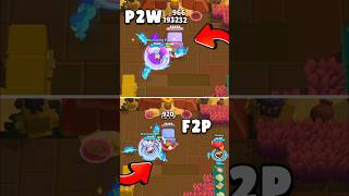 P2W💰 vs F2P🛡 Pt.11 Brawlstars | Boss Gaming #shorts #brawlstars