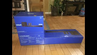 Walmart Clearance Onn 36 Soundbar 5.1 Speakers Blast Subwoofer 100027812 Is it good