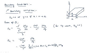 Rectangular Wave guide | Propagation of TE waves  | Part-2/3 | Microwave Engineering | Lec-14