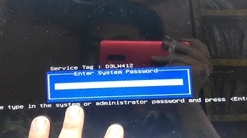 DELL ADMINISTRATOR PASSWORD UNLOCK