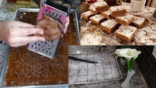 حلوة مبروشة بالشوكولا اقتصادية بكاس زيت جاتني 48 قطعة حلوة السكرفاج//GÂTEAU À LA CONFITURE
