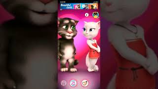 Angela💞Tom Kiss Play Video Android screenshot 1