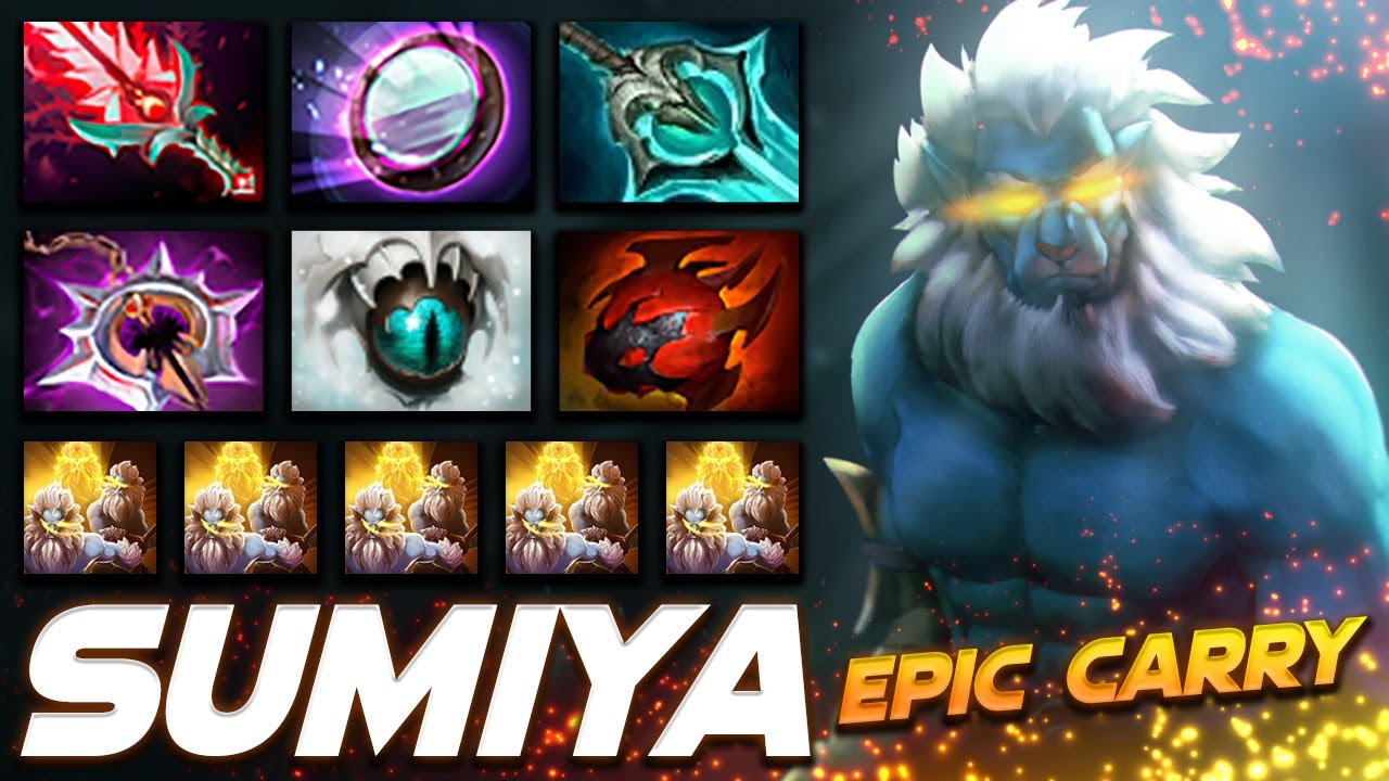SumiYa Phantom Lancer Illusionist Epic Carry - Dota 2 Pro Gameplay ...