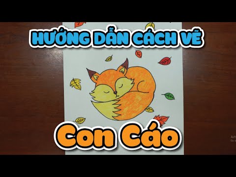 Video Hướng dẫn vẽ con cáo đơn giản và đẹp - youtube