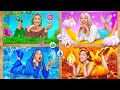 四つの要素が二段ベッドを作る | ファイヤーガール、ウォーターガール、エアガール、アースガール Candy DO