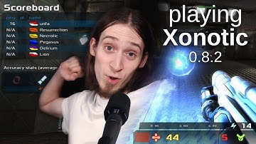 Playing Xonotic 0.8.2 with bots