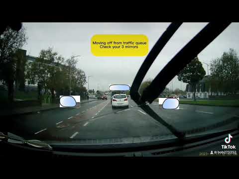 Wilton  roundabout driving test route