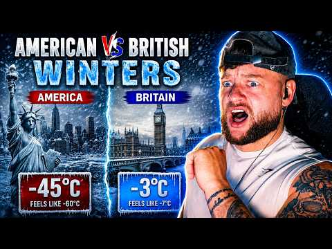 Brit SHOCKED at American vs British Winter