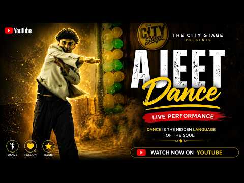 The City Stage |Ajeet | शानदार Dance Performance | Dance Performance 2026