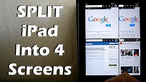 How To Split Screen iPad