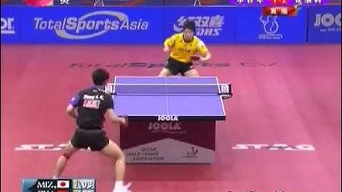 Zhang Jike vs. Jun Mizutani --- Qater Table Tennis Open 2011