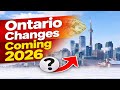 8 New Ontario Laws and Rules That Will Come In Effect In January 2026