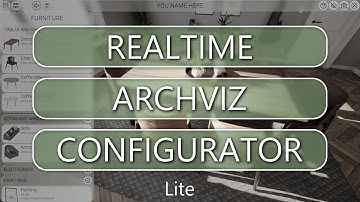 Realtime archviz configurator lite - FREE unreal engine plugin for architectural visualization