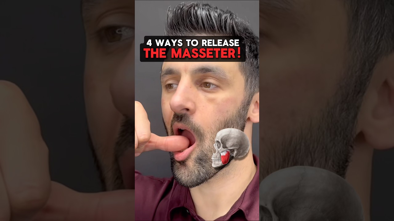 4 Ways to Release the MASSETER!