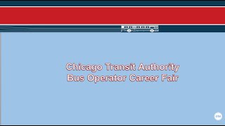 CTA Bus Operator Career Fair
