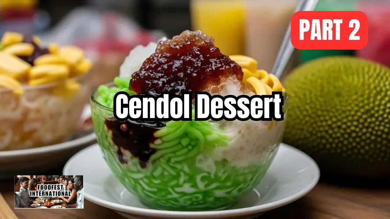 Десерт Чендол: прохладное, сливочное лакомство из Юго-Восточной Азии, которое вам обязательно зах...