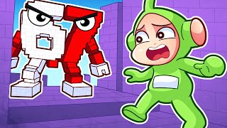 Escape From 67 Creepy Obby Dipsy Plays Roblox Run From 67 Obby