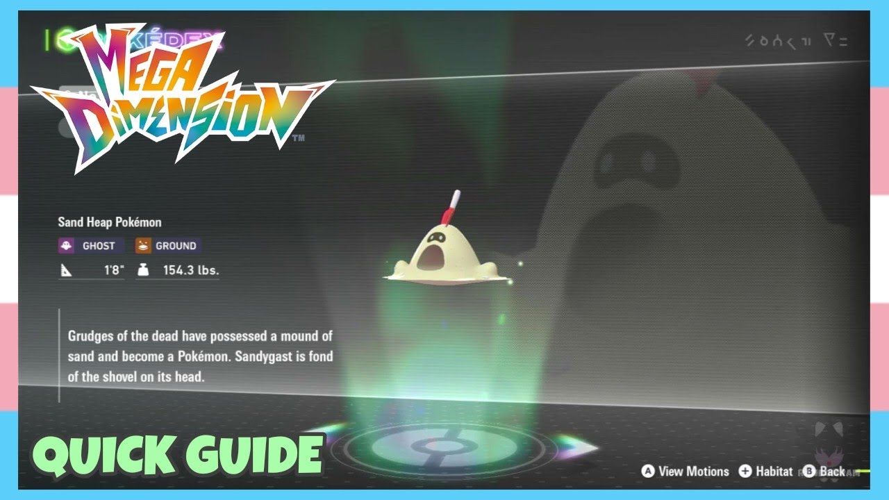 Where To Catch Sandygast In Pokemon Legends ZA *Mega Dimension