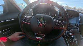 How to Enter Navigation Menu on Instrument Cluster in Renault Espace V ( 2015 - 2021 )