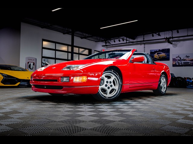 ミサ　ページ 1996 Nissan 300ZX Convertible! 5 Speed Manual! Ultra Red Paint