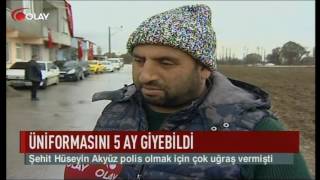 Üniformasını 5 ay giyebildi  (Haber 13 12 2016)