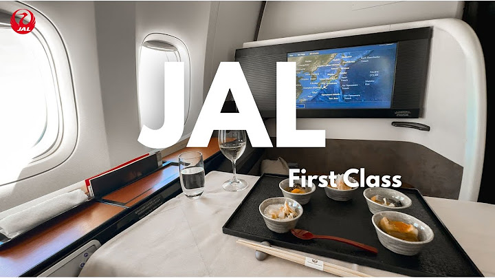 JAL Japan Airlines First Class Experience: Domestic and International from Osaka to Tokyo to Bangkok
