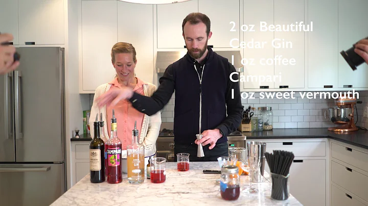 Making Negronis with Erik Eastman and Emily Vikre