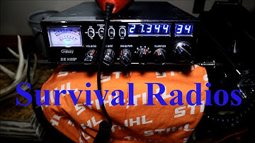 SHTF Disaster Radio Communications