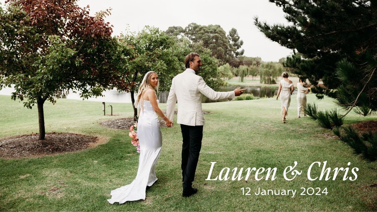 Gardens at Bullimah, Albany - Lauren and Chris's Wedding Film - Wedding Videography Albany