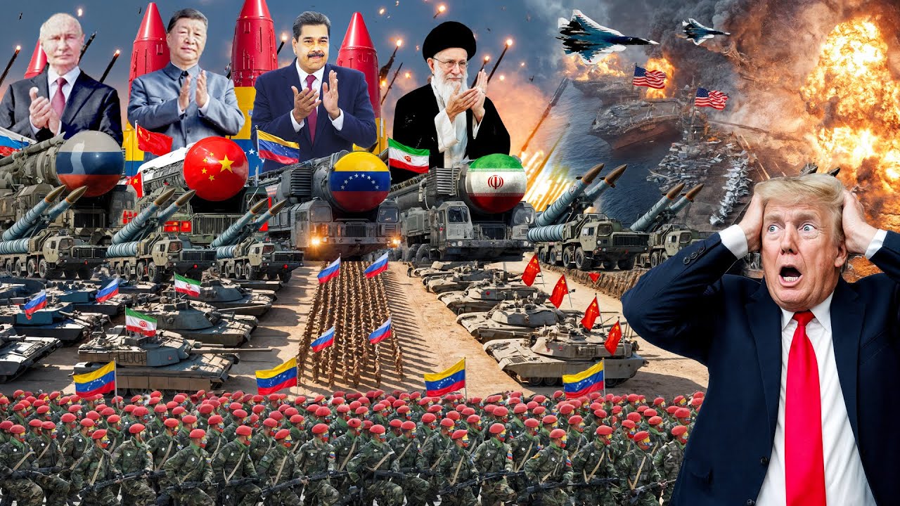 TRUMP MAKIN BERULAH! Aliansi China–Iran–Rusia Bersatu Bela Venezuela Hadapi Ancaman Amerika Serikat