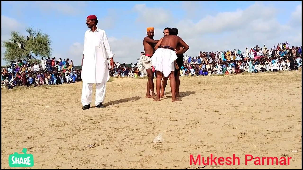 سنڌ جو ٿرپارڪر ضلعي جو مشھور پھلوان ڀوڄو مل ڀيل ۽ سانگھڙ جو ڀلوڙ پھلوان فريد شاھاڻي 