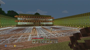 Minecraft Xbox 360 cocoa bean farmhouse:survival mode