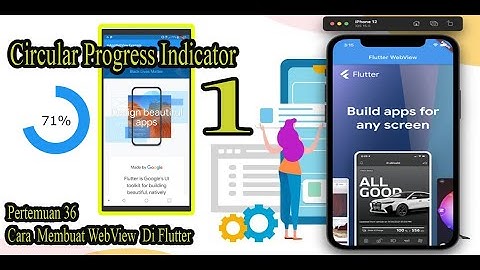 Membuat Webview dengan Indikator Progress Bar pada FLutter