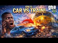 1% ONLY Can Do It! Franklin & Sinchan Dash Train Challenge in GTA 5 🚆#viral #gta #shinchan#trending