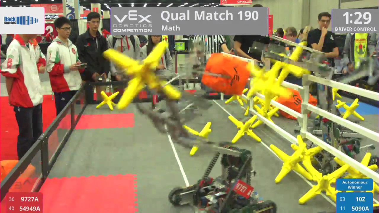 2017 VRC Math Q190 - 9727A 54949A vs 10Z 5090A - 5 to 41