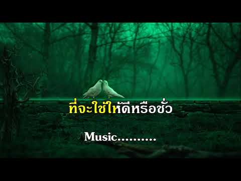 จะรักเสียอย่าง ธานินทร์ อินทรเทพ  คาราโอเกะ เพลงลูกกรุง ชาย เพลงเอก The Golden Song Karaoke