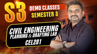 KTU BTECH | KTU 2019 SCHEME | CEL201 Civil Engineering Planning & Drafting Lab | DEMO CLASS screenshot 5