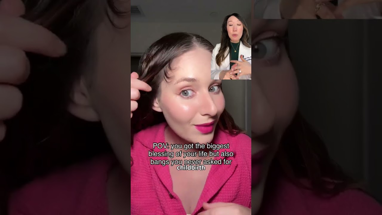 Postpartum Hair Loss is REAL 😭 | Dermatologist Reacts + Why It Happens!