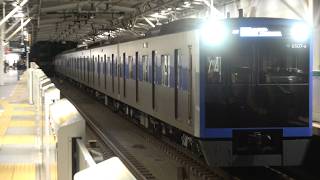 都営6500形6507F 到着・発車シーン 不動前 2026/02/27