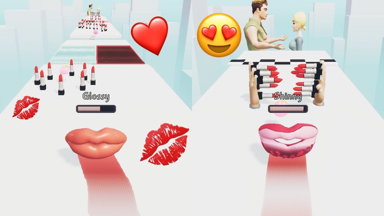 Lip Runner 3D Game | Max New Level | Mobile Gameplay | Zavro Games |