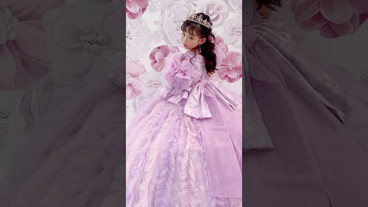 mezzo piano＞メゾ ピアノ新作ドレス「ラッフルローズ」撮影会