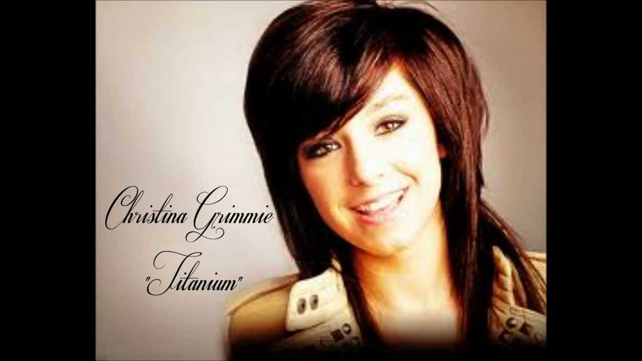 Christina Grimmie Titanium (Official cover) YouTube