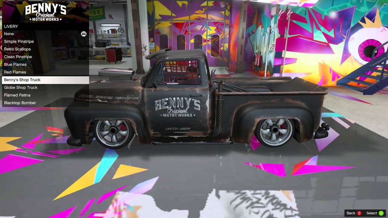 Benny s motorworks sp для гта 5 фото 17