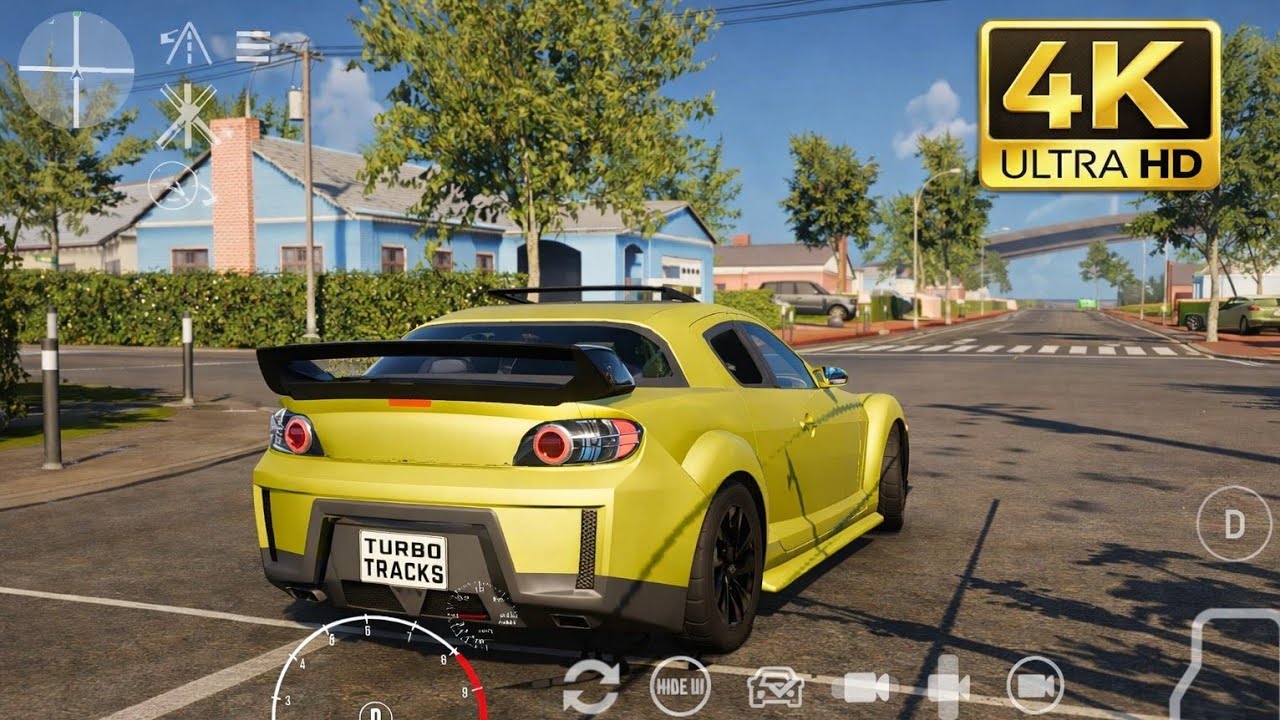 CAR PARKING MULTIPLAYER 2 - MAZDA RX8 NEW CAR GAMEPLAY IN 4K 